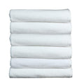 Cotton Premium Hotel Plain Bath Towel 550 GSM (Set of 2, White)