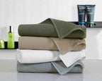 Fash Home Waffle Terry Fusion 4 pc Combo Bath Towel-75X150cm-Full Large Size 100% Soft Cotton Super Luxurious | Quick Absorbent | Only for Premium Royal Elite Class Men/Women/Couples
