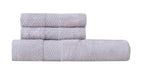 100% Natural Bamboo Towel 550 GSM 3 Pcs Towel Set (1 Bath75X150 +2 Hand 40x60) (Sea Sand)