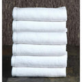 Cotton Premium Hotel Plain Hand Towel 560 GSM (Set of 6, White)