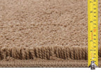 Fash Home Luxury 2000 GSM Microfiber Bathmat 40x60 cm, Ultra Soft, Highly Absorbent, Quick Drying, Non-Slip, Machine Washable, Durable for Bathrooms & Kitchens (Beige)