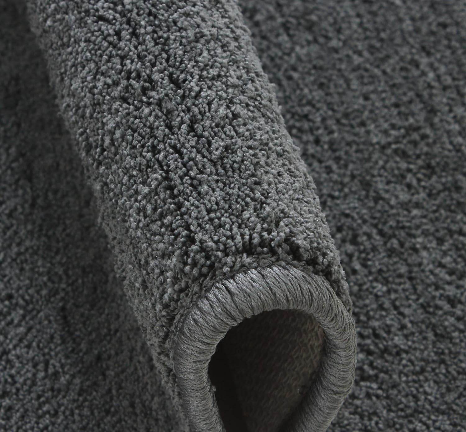 Fash Home Luxury Microfiber Bath Mat – Size 40x60 cm, 1500 GSM Ultra-Absorbent, Quick-Dry, Soft, Non-Slip, Machine Washable, Perfect for Bathroom, Shower, and Floor Use (Grey)