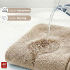 Fash Home 400 GSM Towel 70x140 cm – 1 Pc, Ultra Soft, Highly Absorbent, Quick Dry, Plush & Durable Cotton Bath Towel for Home, Gym & Spa (Beige)