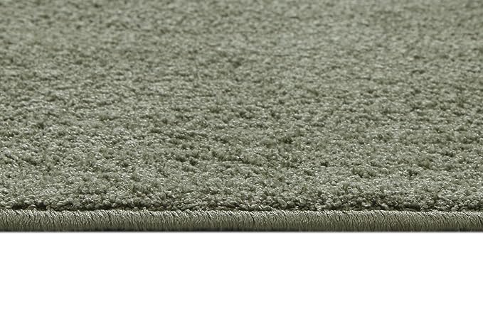 Fash Home Luxury Microfiber Bath Mat – Size 40x60 cm, 1500 GSM Ultra-Absorbent, Quick-Dry, Soft, Non-Slip, Machine Washable, Perfect for Bathroom, Shower, and Floor Use (Olive Green)