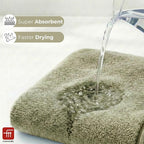 Fash Home 400 GSM Towel 70x140 cm – 1 Pc, Ultra Soft, Highly Absorbent, Quick Dry, Plush & Durable Cotton Bath Towel for Home, Gym & Spa (Olive Green)