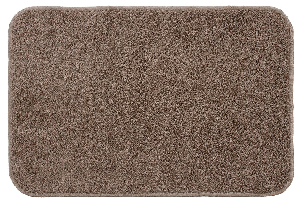 Fash Home Luxury Microfiber Bath Mat – Size 40x60 cm, 1500 GSM Ultra-Absorbent, Quick-Dry, Soft, Non-Slip, Machine Washable, Perfect for Bathroom, Shower, and Floor Use (Beige)