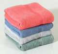 Quick Dry Star Border Bath Towel | 360 GSM Soft & Absorbent Solid Bath Towel | Lightweight & Skin-Friendly Towel for Everyday Use (4, Multicolor)