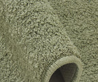 Fash Home Luxury Microfiber Bath Mat – Size 40x60 cm, 1500 GSM Ultra-Absorbent, Quick-Dry, Soft, Non-Slip, Machine Washable, Perfect for Bathroom, Shower, and Floor Use (Olive Green)