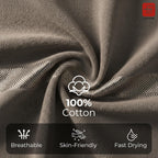 500 GSM 100% Cotton Highly Absorbent Super Luxury Large Couple Bath Towel Set and Hand Towel Set (Grey and Teal) Combo Pack of 2 Each