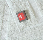 Quick Dry Star Border Bath Towel | 360 GSM Soft & Absorbent Solid Bath Towel | Lightweight & Skin-Friendly Towel for Everyday Use (2, Olive Green & Silver Grey)